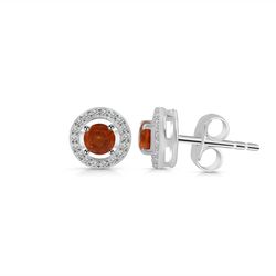 Earring – Orange Kyanite