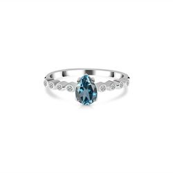 Ring – London Blue Topaz