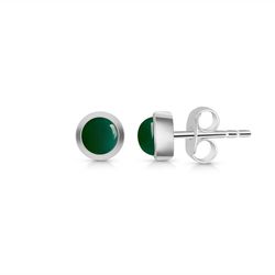 Earring – Green Onyx