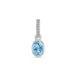 Pendant – Blue Topaz