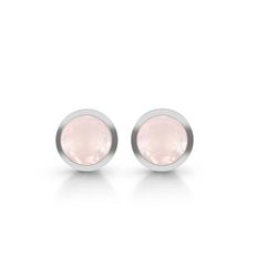 Earring – Rose Quartz