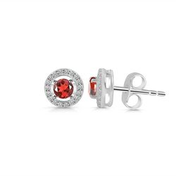 Earring – Garnet