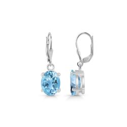 Earring – Blue Topaz