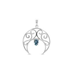 Pendant – London Blue Topaz