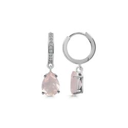 Earring – Rose Quartz