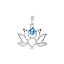 Pendant – Swiss Blue Topaz