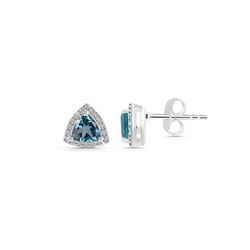 Earring – London Blue Topaz