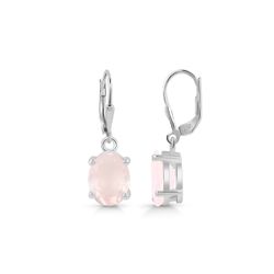 Earring – Rose Quartz