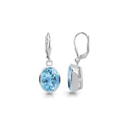 Earring – Blue Topaz
