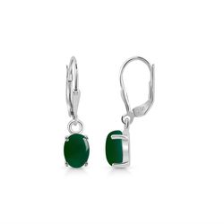 Earring – Green Onyx