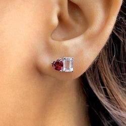 Earring – Garnet