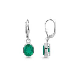 Earring – Green Onyx
