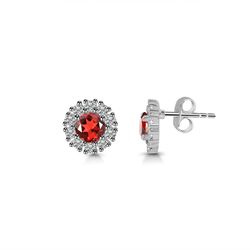 Earring – Garnet