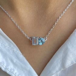 Necklace – Blue Topaz