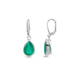 Earring – Green Onyx