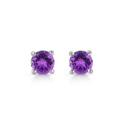 Earring – Amethyst