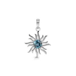 Pendant – London Blue Topaz