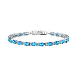 Bracelet – Swiss Blue Topaz