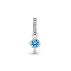 Pendant – Blue Topaz