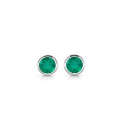 Earring – Green Onyx