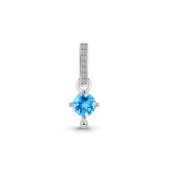 Pendant – Swiss Blue Topaz
