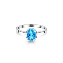 Ring – Swiss Blue Topaz