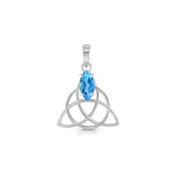 Pendant – Swiss Blue Topaz