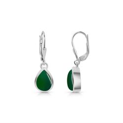 Earring – Green Onyx