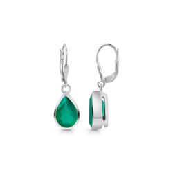 Earring – Green Onyx