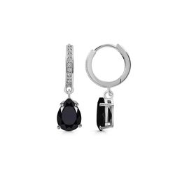 Earring – Black Tourmaline