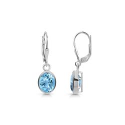 Earring – Blue Topaz