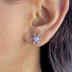 Earring – Moonstone