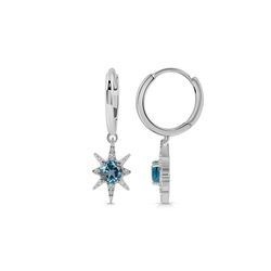Earring – London Blue Topaz