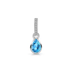 Pendant – Swiss Blue Topaz