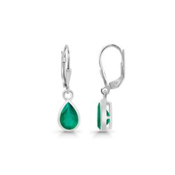 Earring – Green Onyx