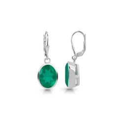 Earring – Green Onyx