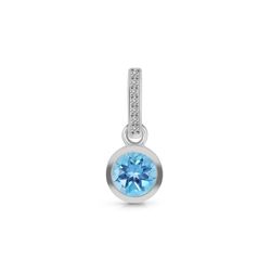 Pendant – Blue Topaz