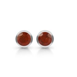 Earring – Orange Kyanite