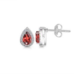 Earring – Garnet
