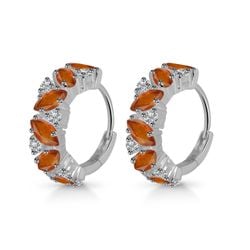 Earring – Orange Kyanite