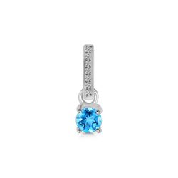 Pendant – Swiss Blue Topaz