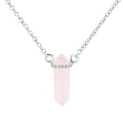 Necklace – Rose Quartz