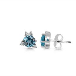 Earring – London Blue Topaz