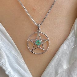 Pendant – Green Kyanite