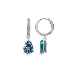 Earring – London Blue Topaz