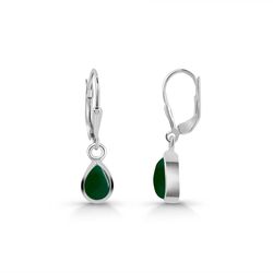 Earring – Green Onyx