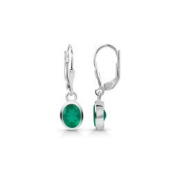 Earring – Green Onyx