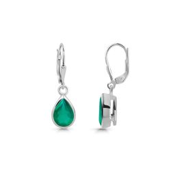 Earring – Green Onyx