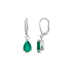 Earring – Green Onyx