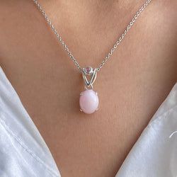 Pendant – Pink Opal